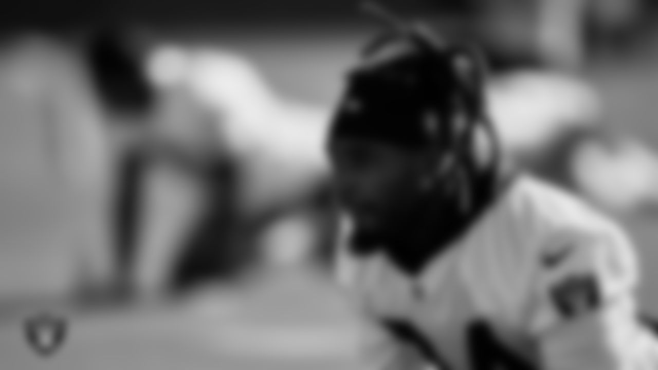 Las Vegas Raiders running back Brandon Bolden (34) at a workout during phase two of the offseason program.