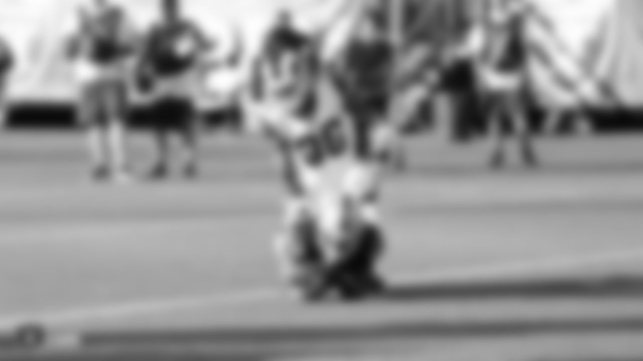 The Oakland Raiders preseason game against the Los Angeles Rams at Oakland-Alameda County Coliseum.
