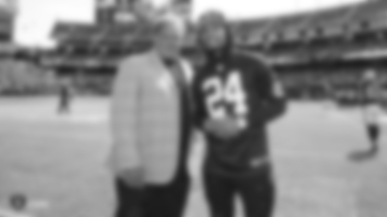 The Oakland Raiders regular season game against the Cleveland Browns at Oakland-Alameda County Coliseum, Sunday, September 30, 2018, in Oakland, California.