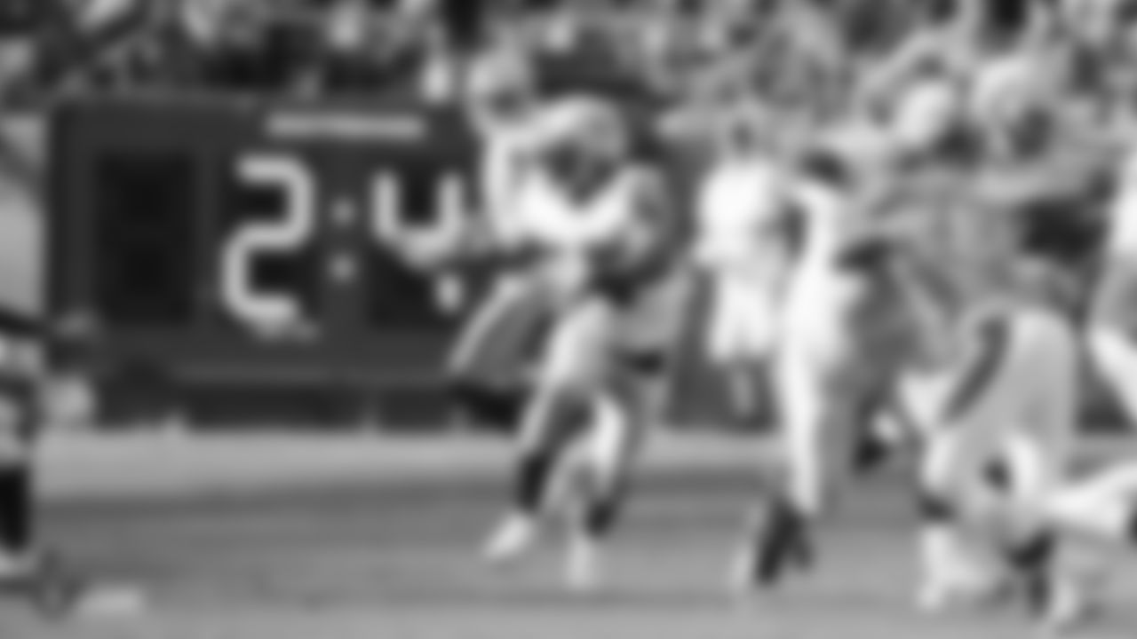 The Oakland Raiders regular season game against the Denver Broncos at Mile High Stadium, Sunday, September 16, 2018, in Denver, Colorado.