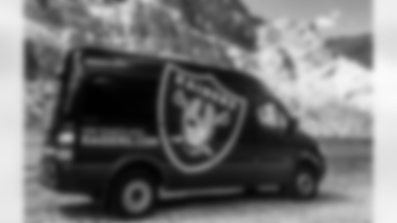 The Raiders van at Zion National Park in Utah.