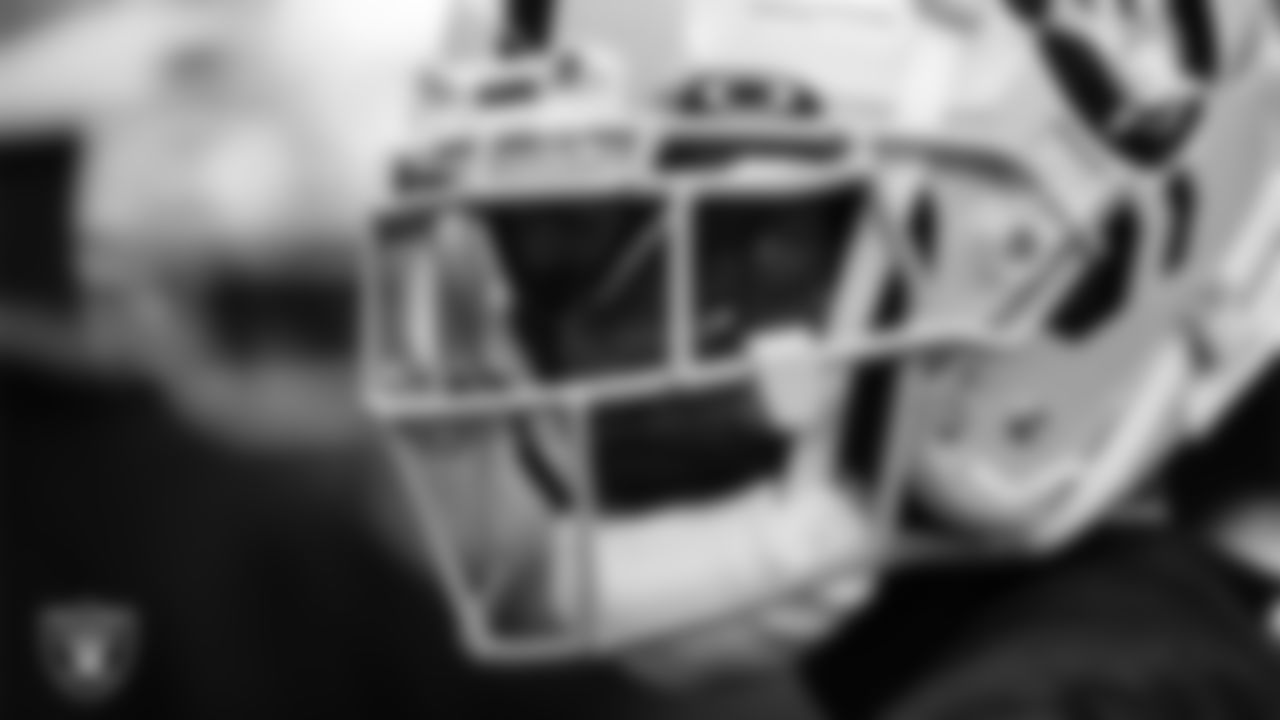 Las Vegas Raiders wide receiver Henry Ruggs III (11) during practice.