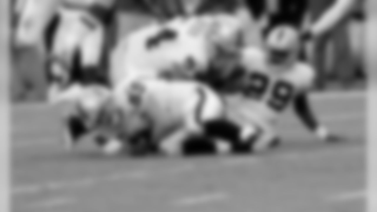 LS Jon Condo secures the fumble recovery and the Chiefs 11-yard line.