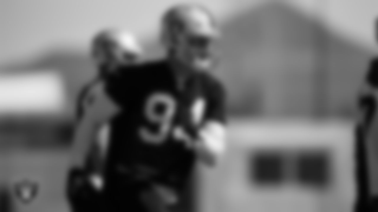 Las Vegas Raiders defensive end Carl Nassib (94) during practice at Intermountain Healthcare Performance Center.