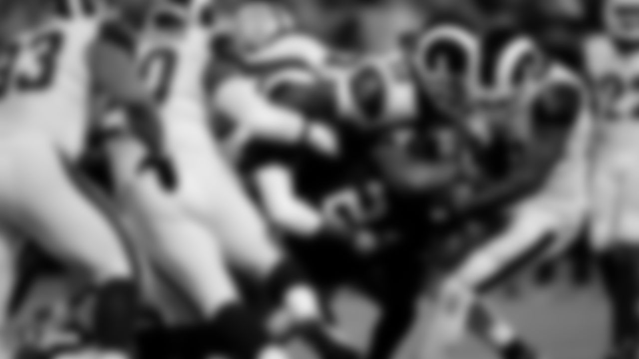 The Oakland Raiders regular season game against the Los Angeles Rams at Oakland-Alameda County Coliseum, Monday, September 10, 2018, in Oakland, California.