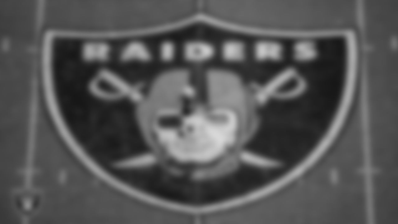 Las Vegas Raiders fullback Alec Ingold (45) on the field during the regular season home game against the Buffalo Bills.