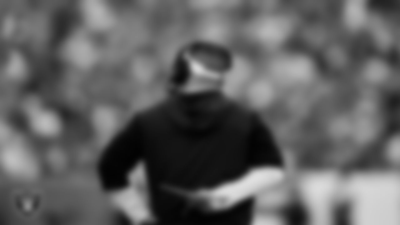 Las Vegas Raiders Head Coach Josh McDaniels on the sidelines during the regular season away game against the Denver Broncos at Empower Field at Mile High.