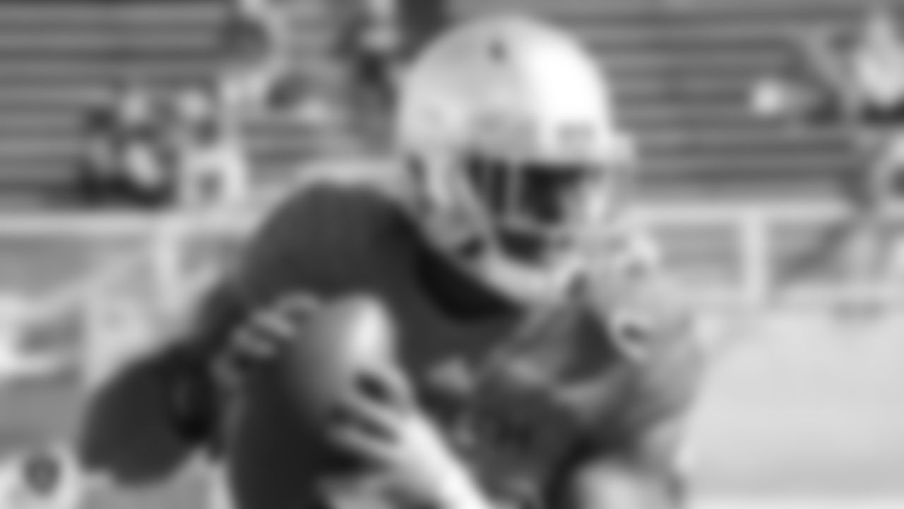 Game action of the 2019 Senior Bowl at Ladd-Peebles Stadium, Saturday, January 26, 2019, in Mobile, Alabama.
