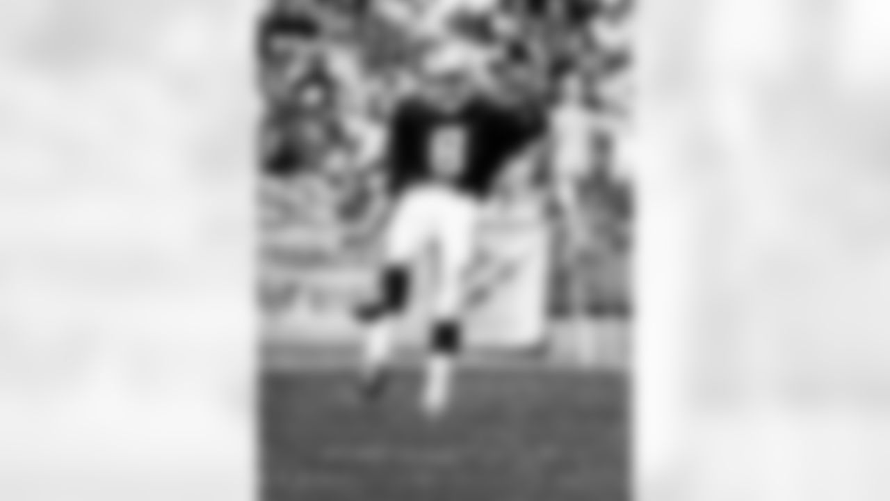 Ray Guy punted 1,049 times during his career for 44,493 yards for an average of 42.5 yards per punt. He perfected the "coffin corner" punt and won three Super Bowls with the Silver and Black. Guy became the first punter inducted into the Pro Football Hall of Fame in 2014.