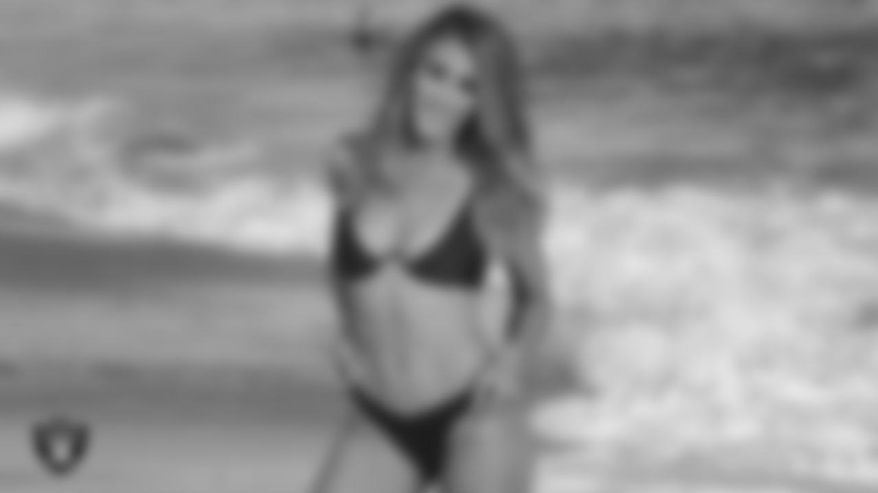 Raiderette Tess during the 2019 Raiderettes Photoshoot.