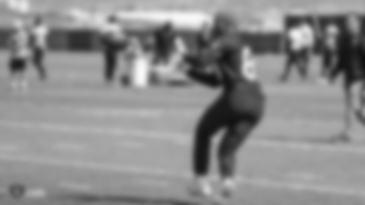 Oakland Raiders wide receiver Amari Cooper (89) on the field for practice at the Oakland Raiders Practice Facility, Monday, October 9, 2018, in Alameda, California.