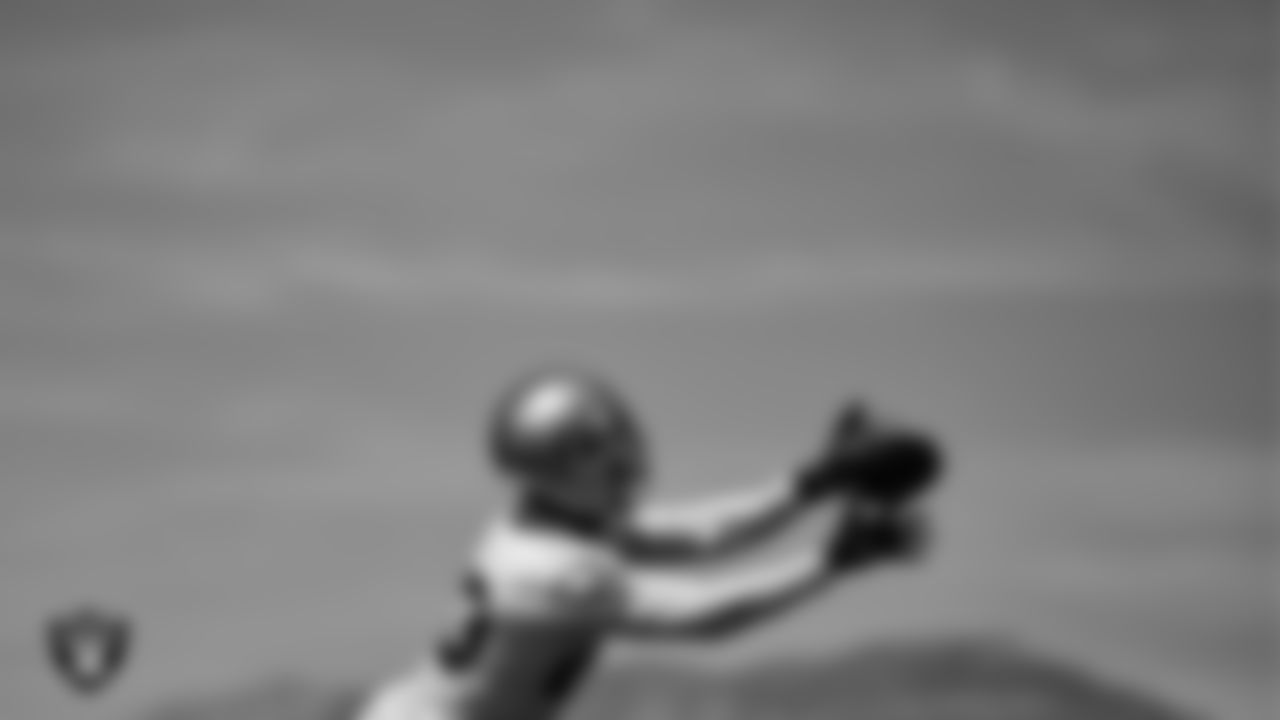 Las Vegas Raiders running back Kenyan Drake (23) at an Organized Team Activity (OTA).