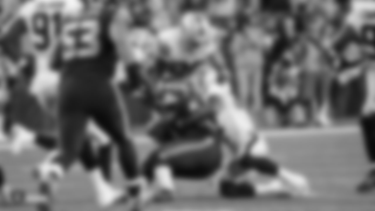 The Oakland Raiders preseason game against the Seattle Seahawks at CenturyLink Field, Thursday, August 30, 2018, in Seattle, Washington.