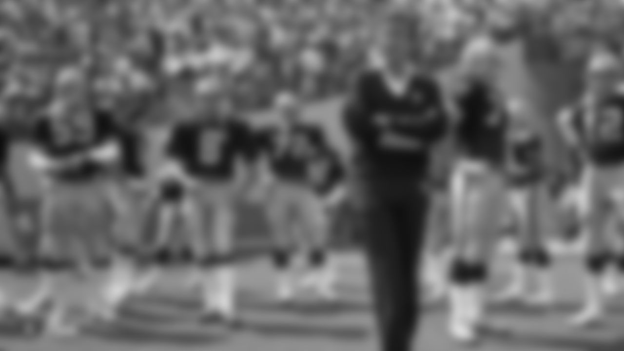 Tom Flores began his career as the first quarterback to don the Silver and Black. He went on to coach two Super Bowl winning seasons for the Raiders in 1981 and 1984.
