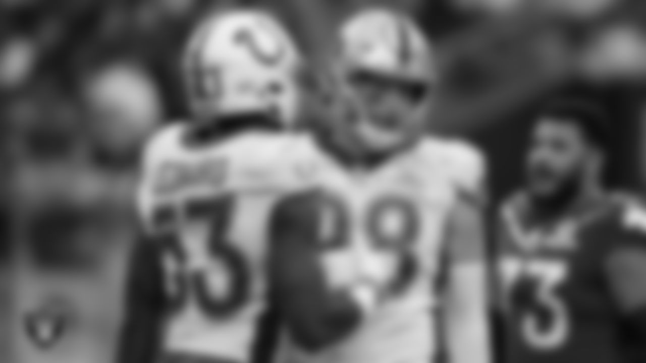 Las Vegas Raiders defensive end Maxx Crosby (98) during the 2022 Pro Bowl at Allegiant Stadium.