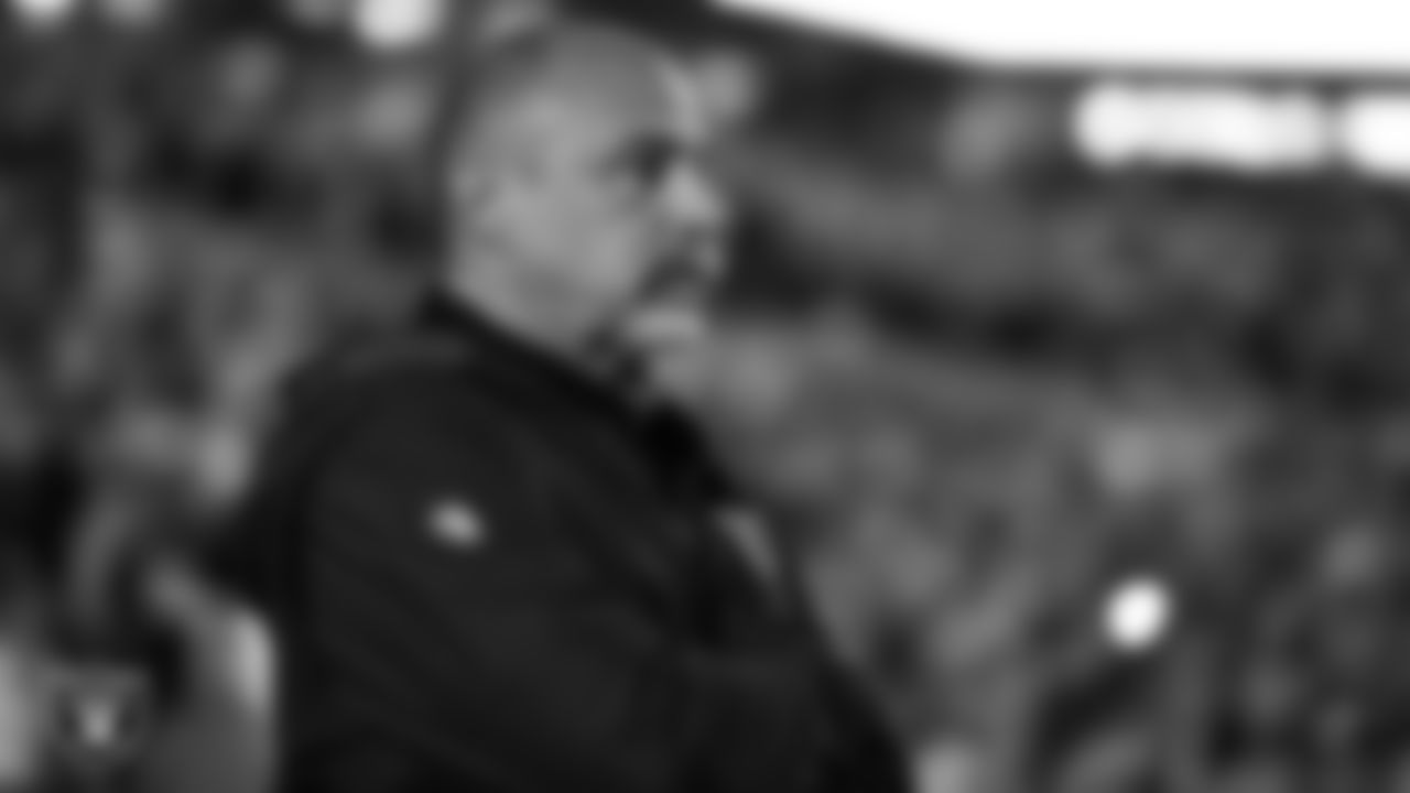 Las Vegas Raiders Interim Head Coach Rich Bisaccia on the sidelines before the Las Vegas Raiders regular season away game against the Indianapolis Colts.