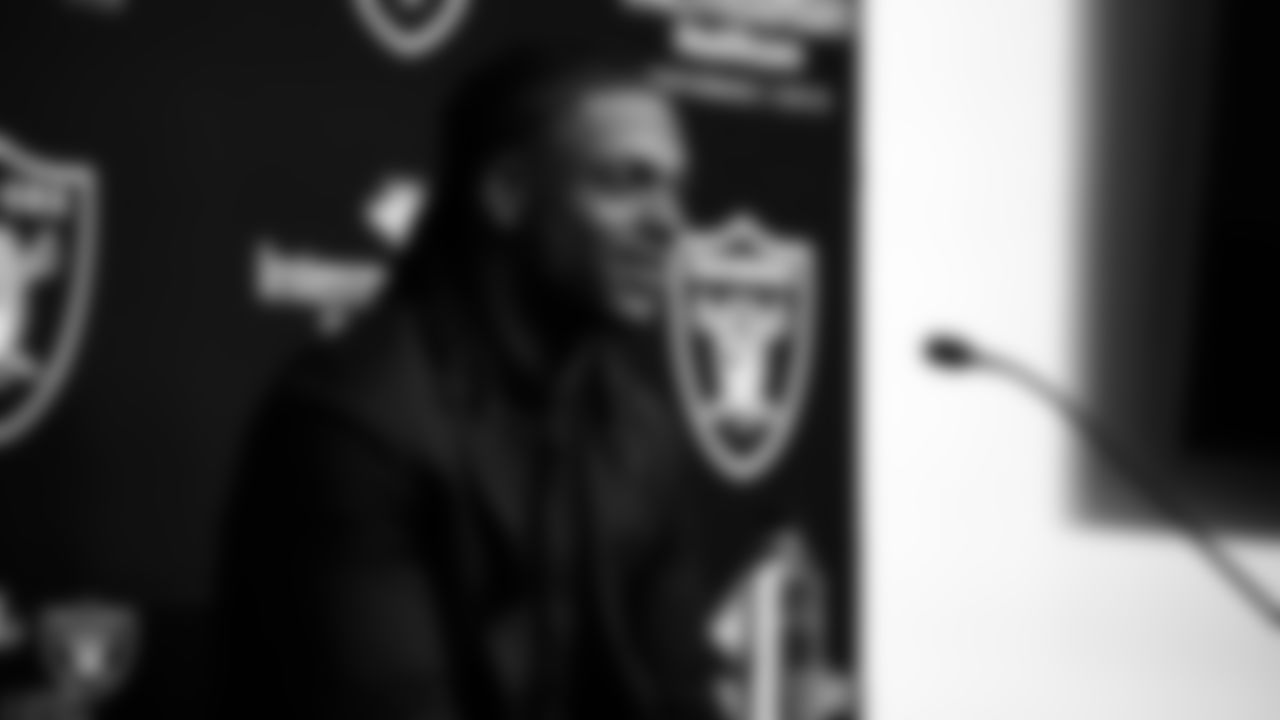 Wide receiver Davante Adams at a press conference.