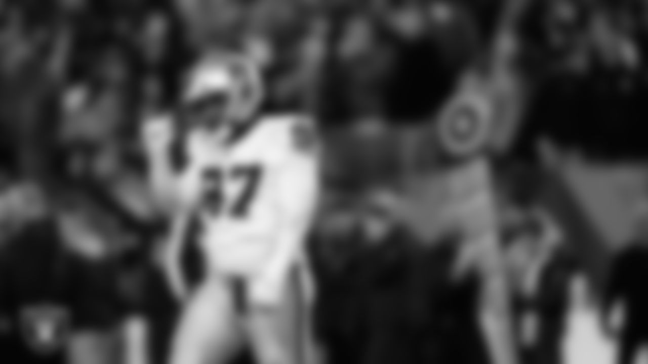 Las Vegas Raiders defensive tackle Damion Square (97) during the postseason away game against the Cincinnati Bengals.