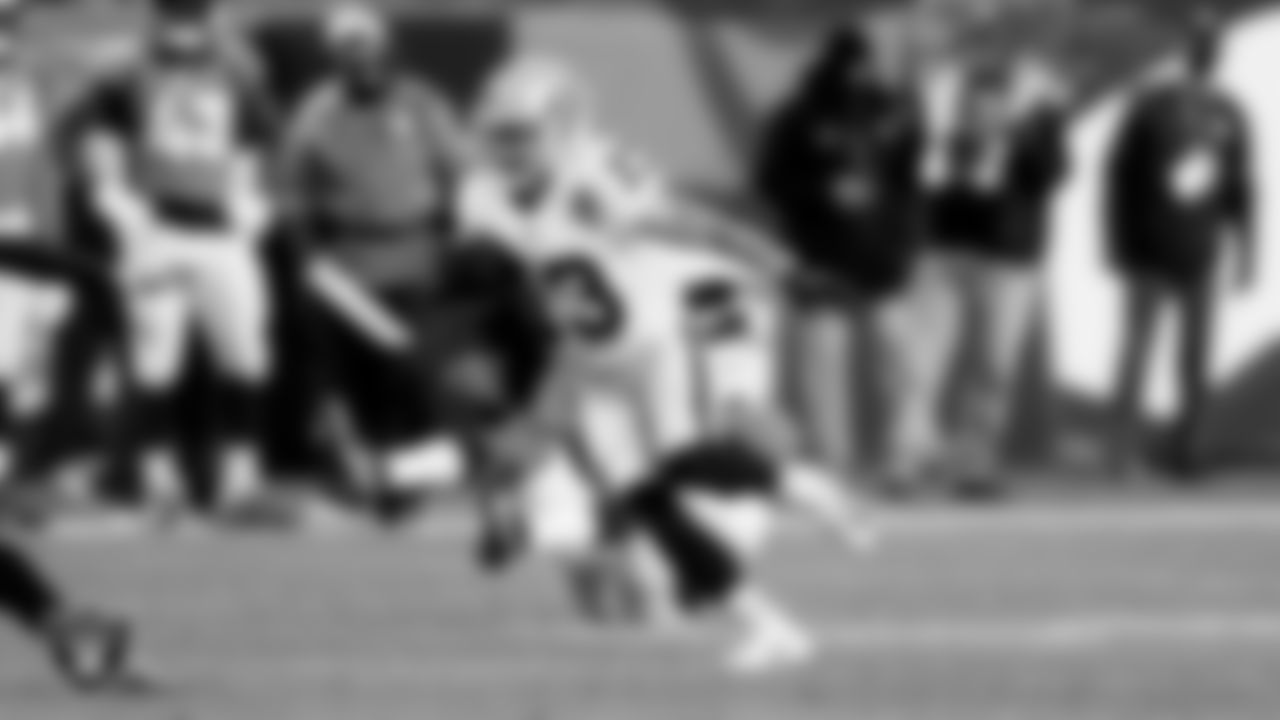 Las Vegas Raiders wide receiver Hunter Renfrow (13) during the regular season game against the Denver Broncos at Empower Field at Mile High.