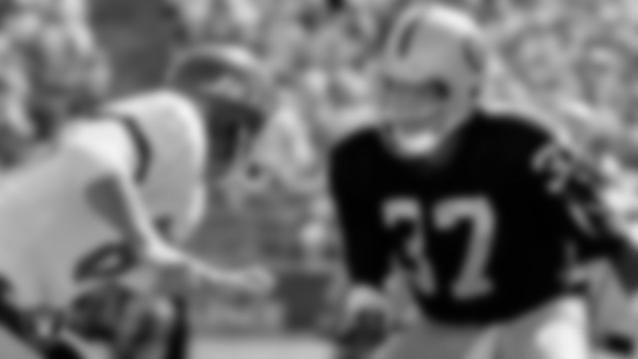 The Raiders selected Hayes in the 5th round of the 1977 NFL Draft. The five-time Pro Bowler played in 149 games recording 39 interceptions for 572 yards and 4 pick-sixes. His 39 interceptions are tied with Willie Brown's mark for the all-time team record. Hayes was a key member of the Raiders Super Bowl XV and XVIII championship teams and was named the AP Defensive Player of the Year in 1980.