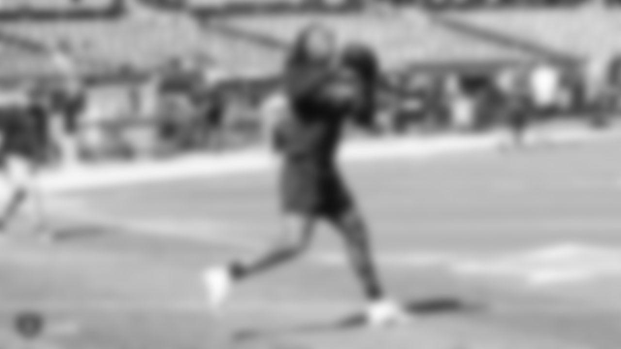 The Oakland Raiders regular season game against the Cleveland Browns at Oakland-Alameda County Coliseum, Sunday, September 30, 2018, in Oakland, California.