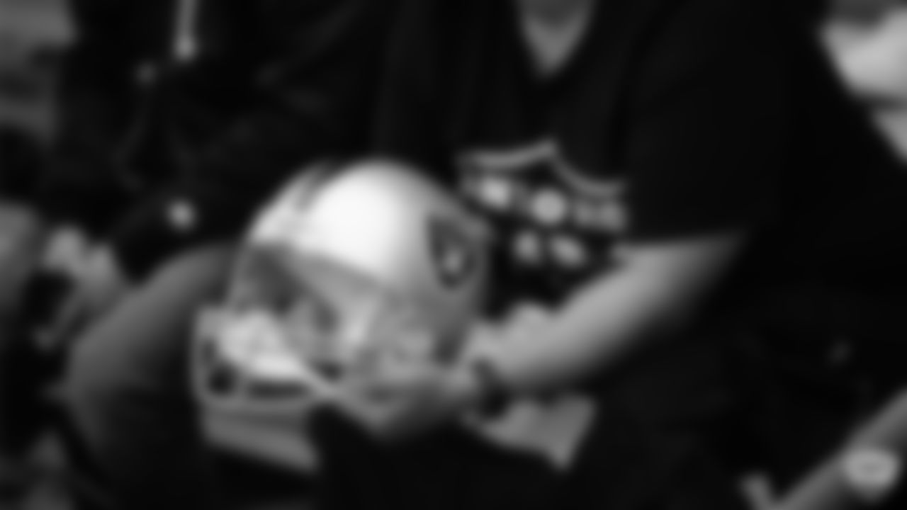 Raiders fans at 2019 Training camp.