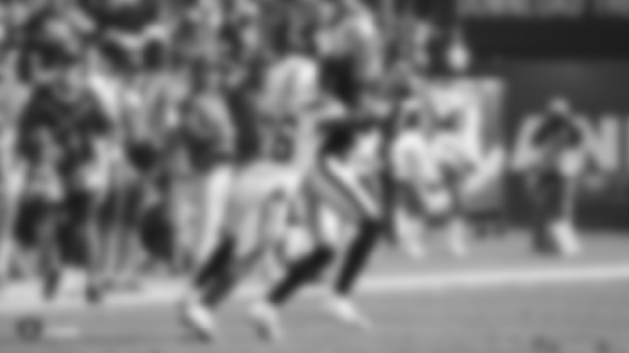 The Oakland Raiders regular season game against the Los Angeles Chargers at Oakland-Alameda County Coliseum, Sunday, November 11, 2018, in Oakland, California.