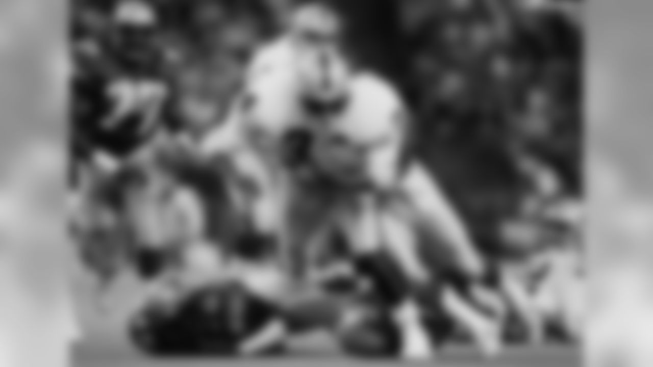Bo Jackson looks for some of his then-team record 221 yards rushing in 1987.
