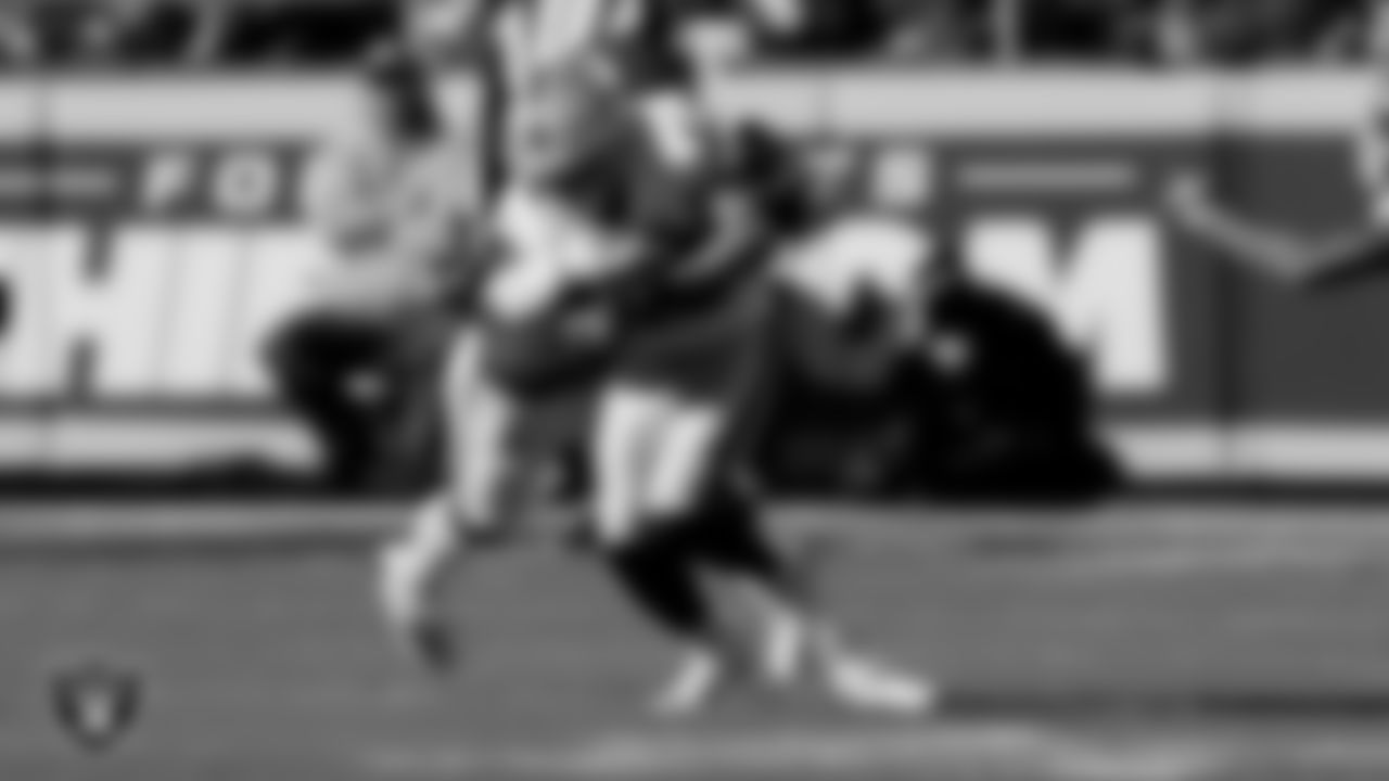 Las Vegas Raiders wide receiver Hunter Renfrow (13) during the regular season away game against the Kansas City Chiefs.