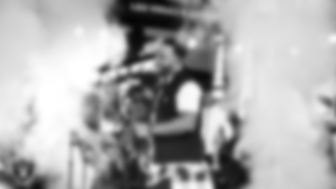 The Raiders House Band performs before the preseason home game against the New England Patriots at Allegiant Stadium.