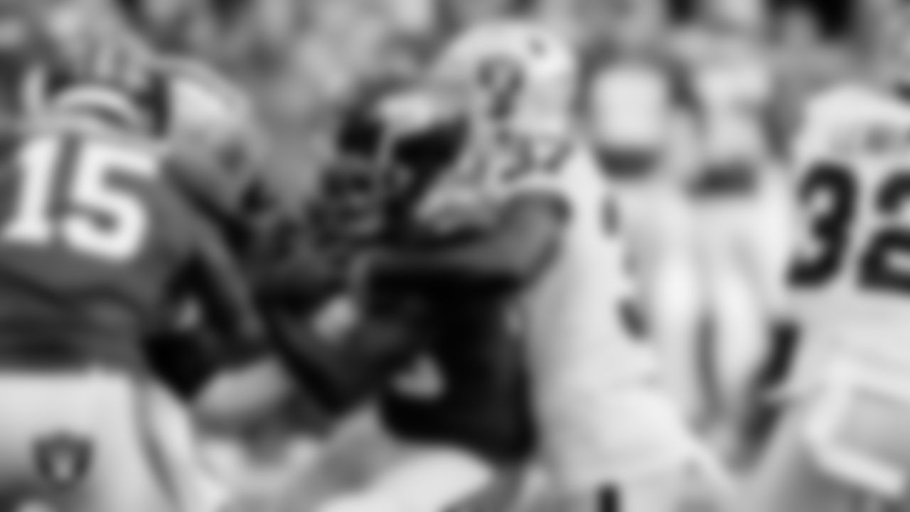 Las Vegas Raiders safety Tyree Gillespie (37) during the regular season away game against the New York Giants.