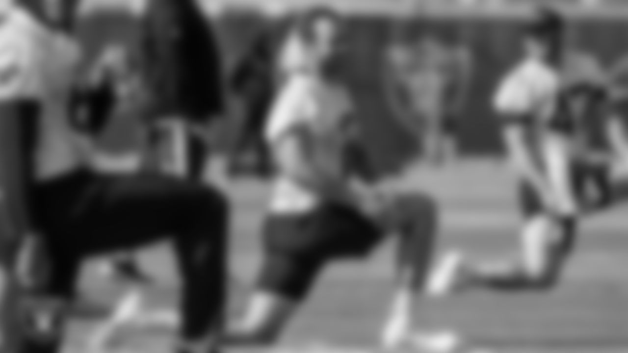 Las Vegas Raiders wide receiver Hunter Renfrow (13) at a workout during phase two of the offseason program.