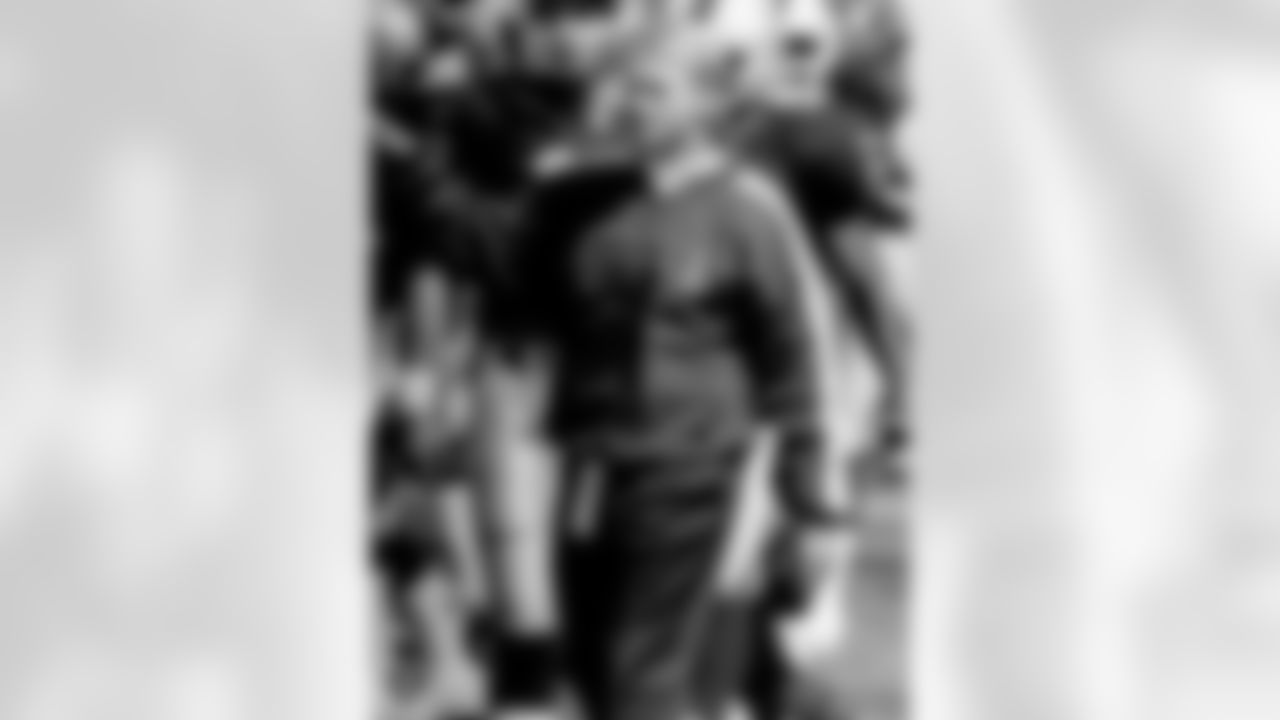Raiders Head Coach Jon Gruden on the field during a game in 2001.
