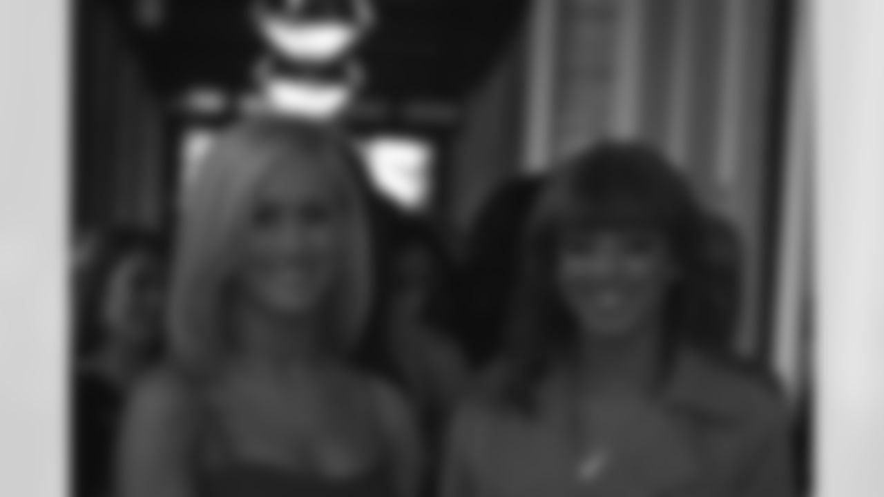 Jonni and Angel wait in line to check in for the Raiderette final auditions. Photo by Tony Gonzales.