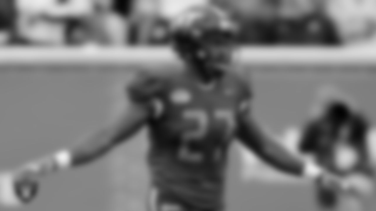Divine Deablo played four years as a defensive back for Virginia Tech making 206 tackles, six interceptions, three forced fumbles and two fumble recoveries.