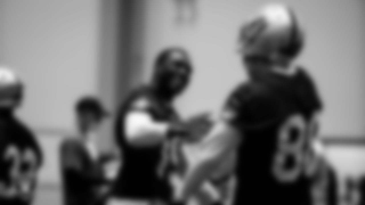 Las Vegas Raiders wide receiver Nelson Agholor (15) and wide receiver Marcell Ateman (88) during practice.