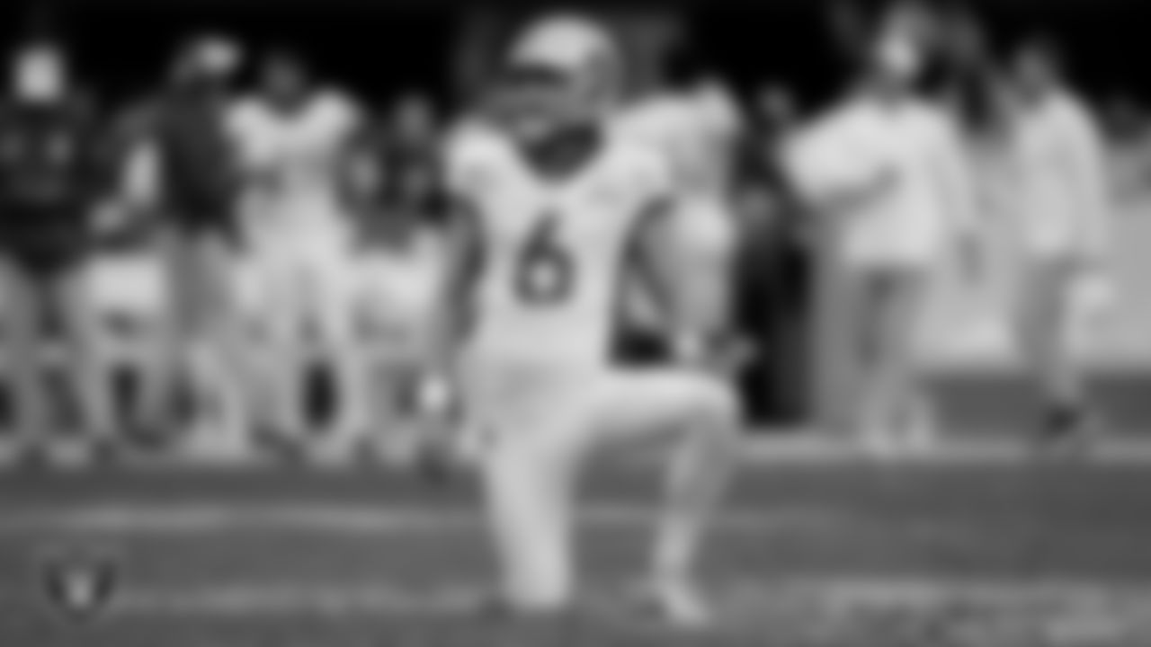Las Vegas Raiders punter AJ Cole (6) during the 2022 Pro Bowl at Allegiant Stadium.