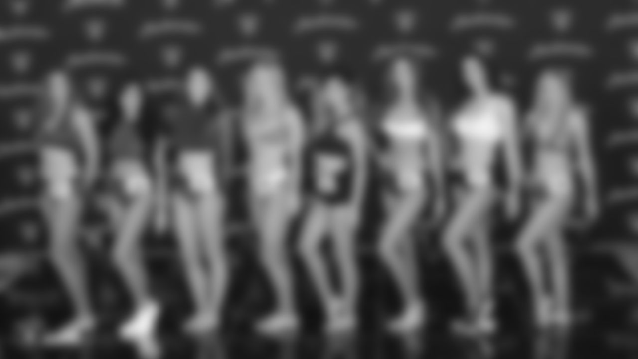 Contestants meet for the final round of the 2019 Raiderette Auditions.