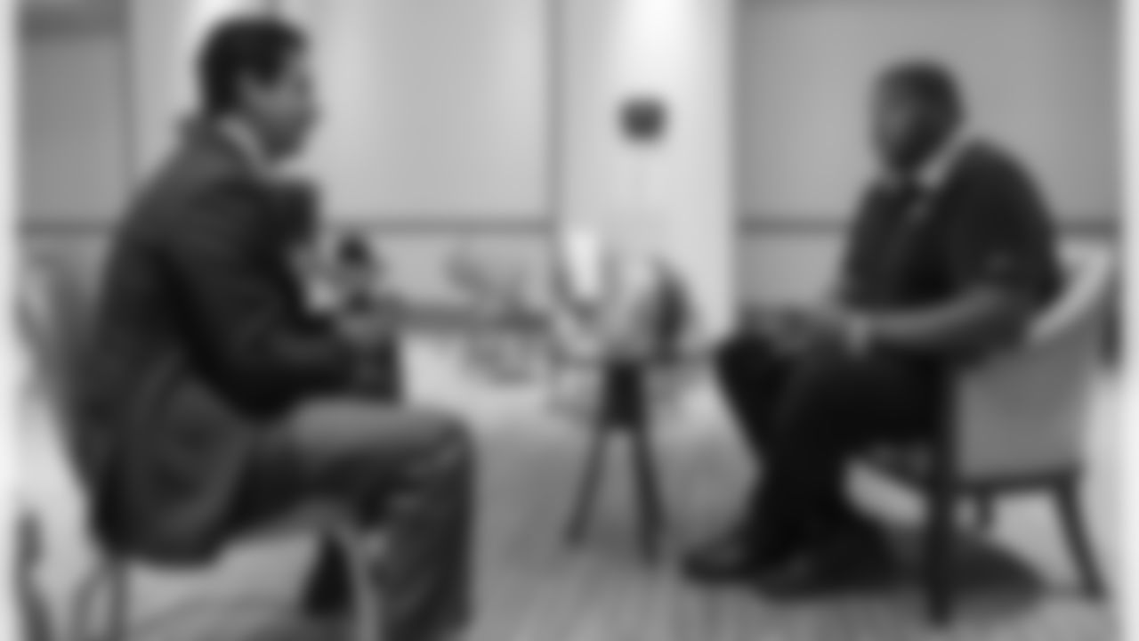 Lincoln Kennedy sits down for an interview.