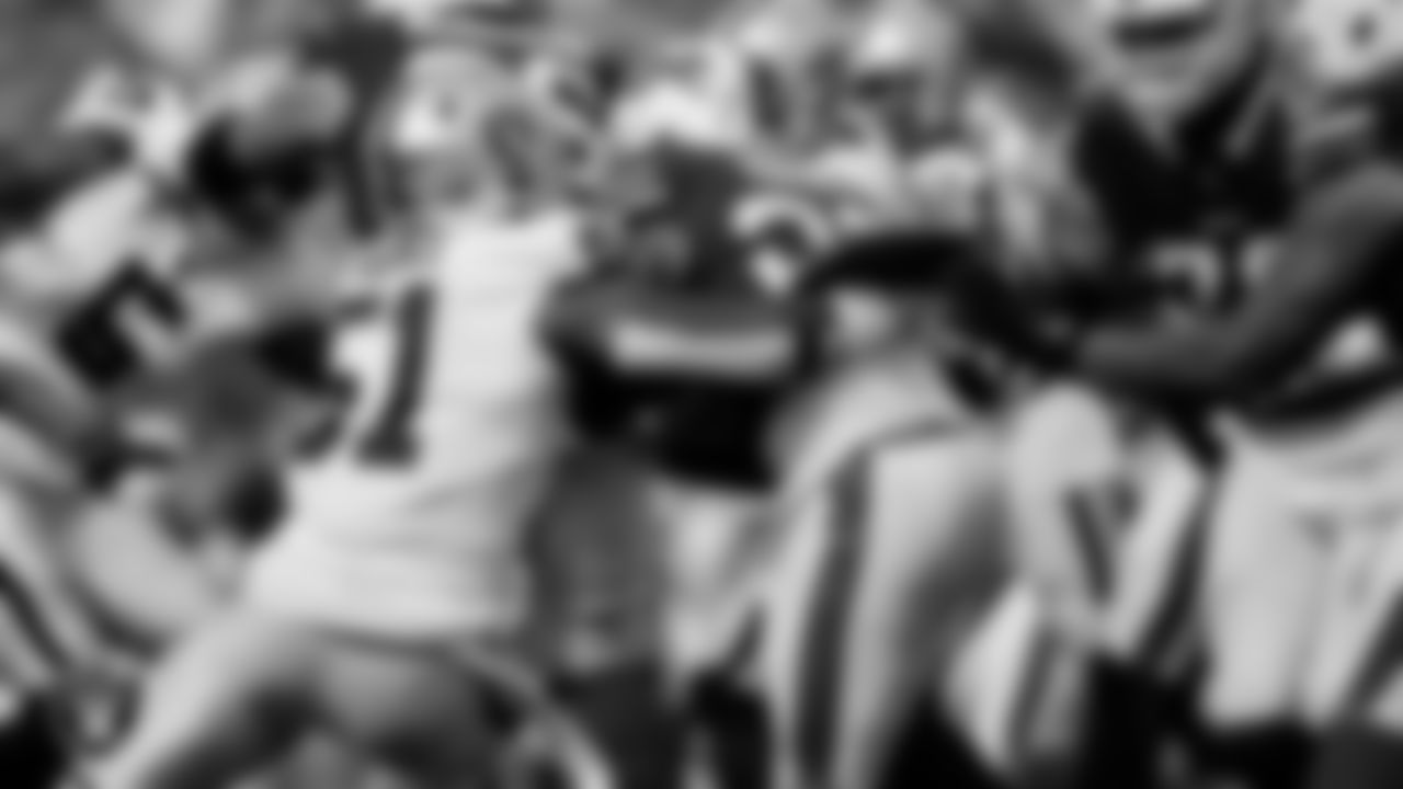 Las Vegas Raiders defensive end Malcolm Koonce (51) during the regular season away game against the Buffalo Bills at Highmark Stadium.