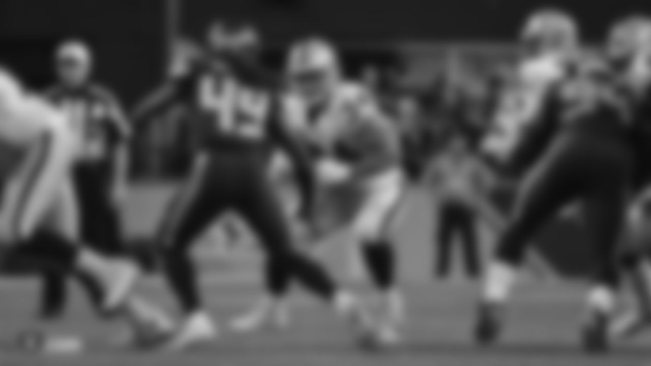 The Oakland Raiders preseason game against the Seattle Seahawks at CenturyLink Field, Thursday, August 30, 2018, in Seattle, Washington.