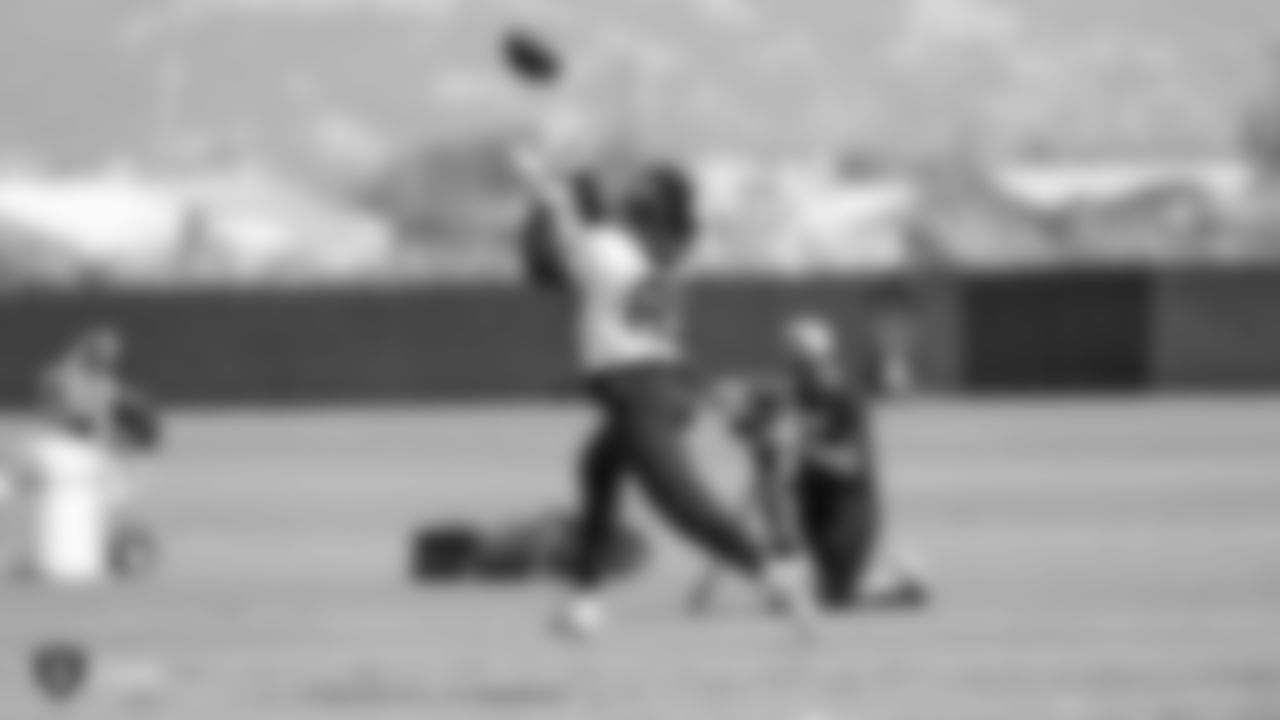 Oakland Raiders wide receiver Amari Cooper (89) on the field for practice at the Oakland Raiders Practice Facility, Wednesday, September 12, 2018, in Alameda, California.