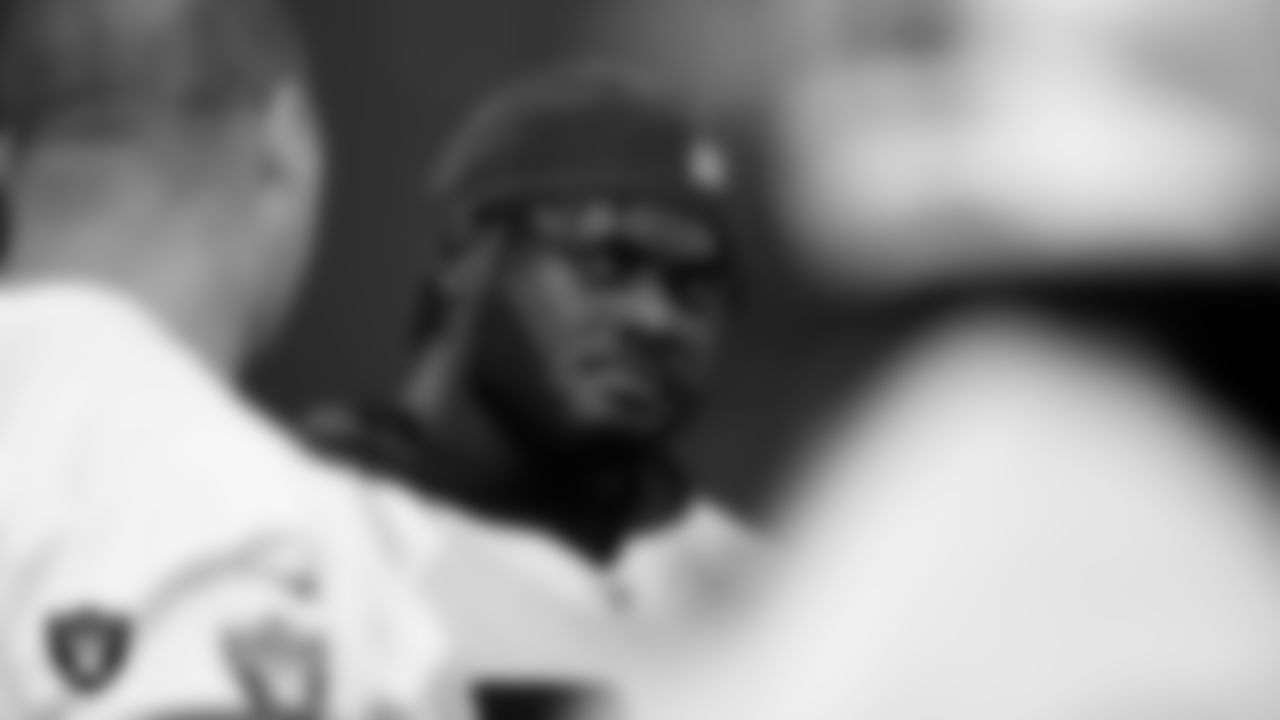 Las Vegas Raiders guard/tackle Alex Leatherwood (70) during practice at Intermountain Healthcare Performance Center.