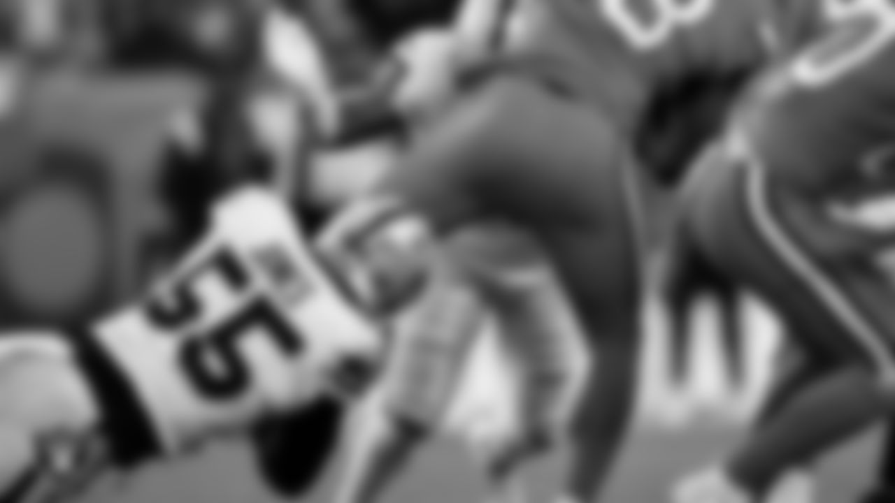 Las Vegas Raiders defensive end Chandler Jones (55) during the regular season away game against the Denver Broncos at Empower Field at Mile High.