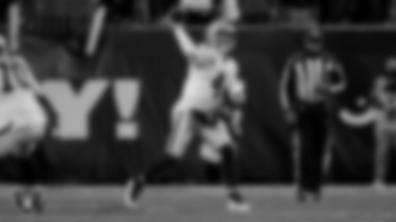Las Vegas Raiders quarterback Derek Carr (4) during the postseason away game against the Cincinnati Bengals.