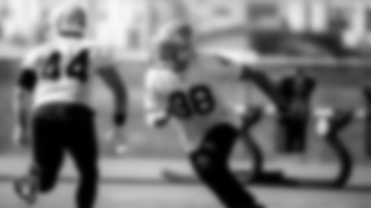 Las Vegas Raiders safety Jeff Heath (38) during practice.