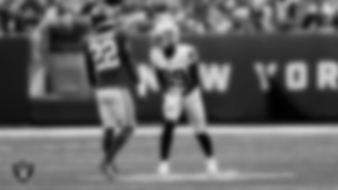 Las Vegas Raiders wide receiver Bryan Edwards (89) during the regular season away game against the New York Giants.