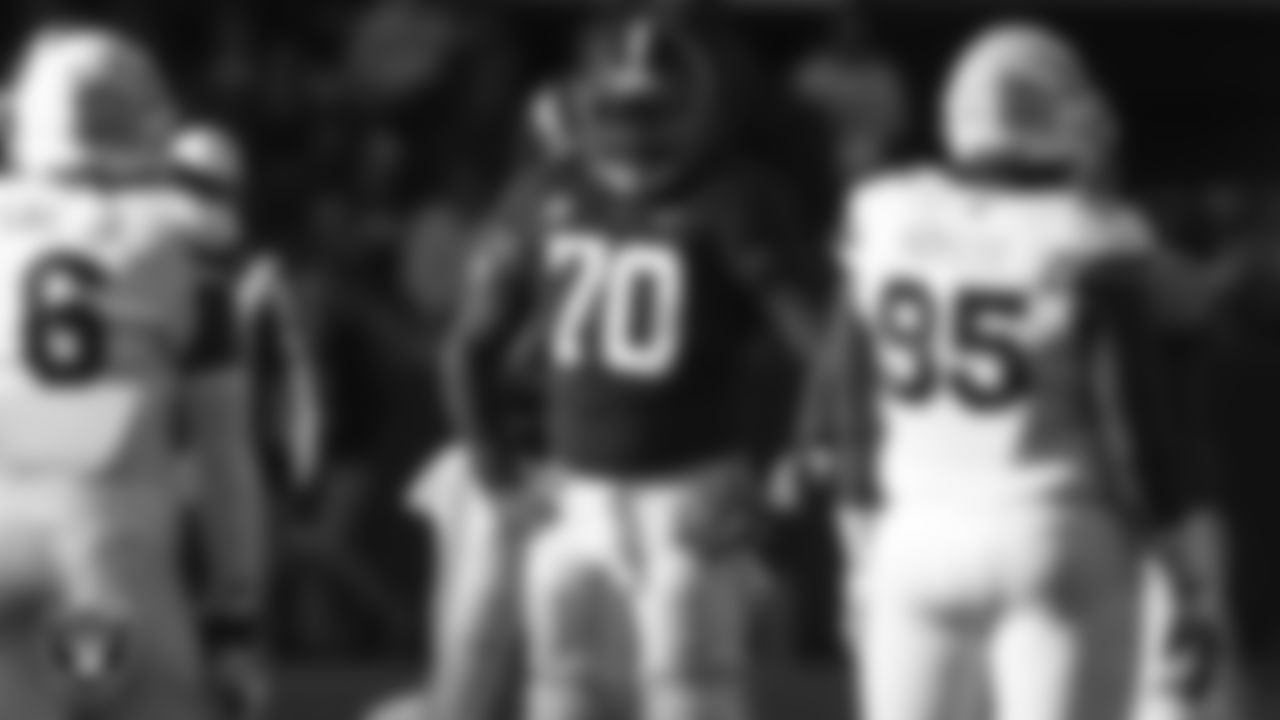 OL Alex Leatherwood
First Round (17th overall)
Alabama