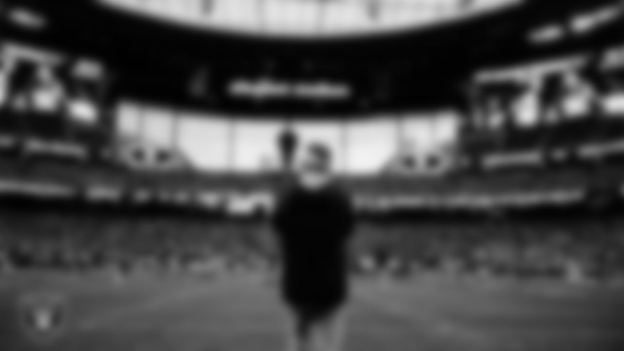 Las Vegas Raiders Head Coach Josh McDaniels before the regular season home game against the Indianapolis Colts at Allegiant Stadium.