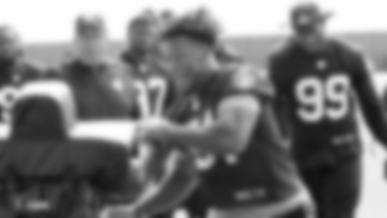 Oakland Raiders defensive end Bruce Irvin (51) on the field for practice at the Oakland Raiders Practice Facility, Wednesday, October 3, 2018, in Alameda, California.